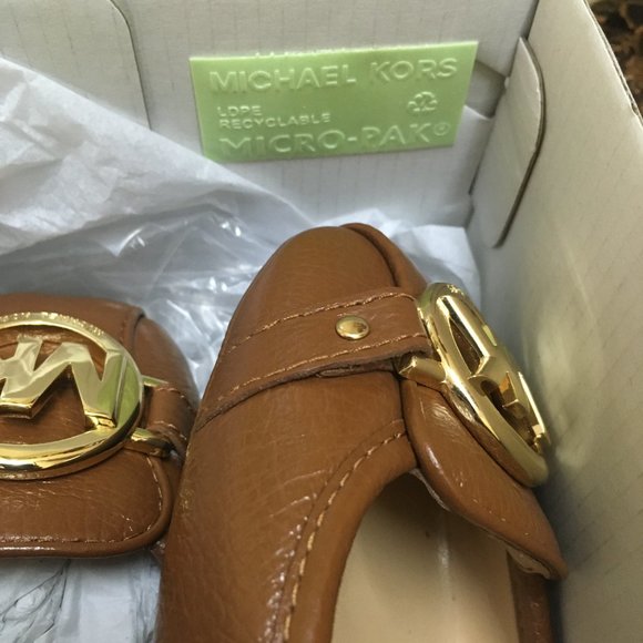 Authentic Michael Kors Fulton Moccasins (US 6.5, Colour Luggage/Tan) - Picture 6 of 16